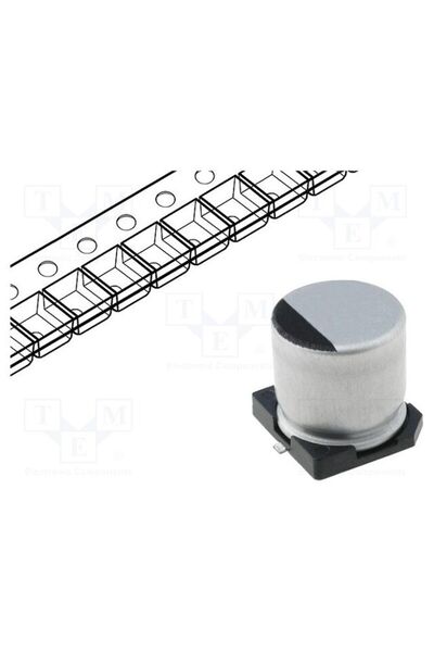 OEM Condensator electrolitic SAMWHA SC1V475M04005VR, SMD, 4,7uF, 35VDC, Ø4x5,...