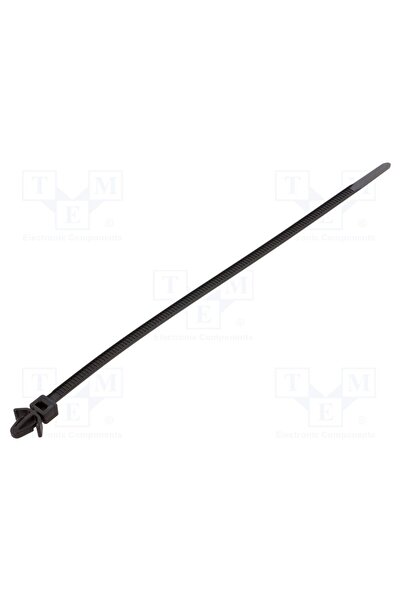 OEM Colier de strângere HELLERMANNTYTON RT50SFK-N66-BK-M1, W 5mm, neagră, pol...