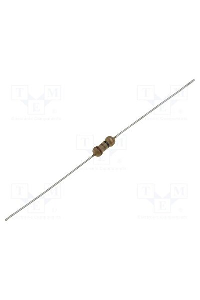 OEM Rezistor carbon SR PASSIVES CF1/2WS-27R, 27Ω, THT, 500mW, ±5%, 350V, Ø0,5...