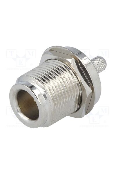 OEM Conector N YIZN NC-309, soclu, mamă, drept, crimpat, pt.montare pe panou,...
