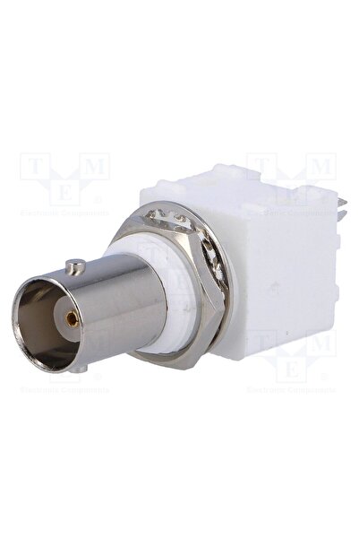 OEM Conector BNC AMPHENOL RF B6251G1NPP3G50, soclu, mamă, drept, 50Ω, THT, pt...