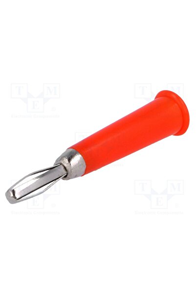 OEM Conector de laborator banană 4mm AXIOMET BC-008/R, mufă, 60VDC, roşie, ne...