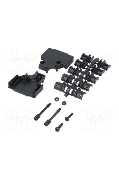 OEM Carcasă pentru conectori D-Sub ENCITECH D45PPK15-BK-K, D-Sub 15pin,D-Sub ...