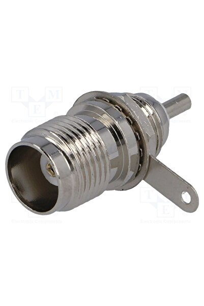 OEM Conector TNC YIZN TNC-201, soclu, mamă, lipire, pt.montare pe panou