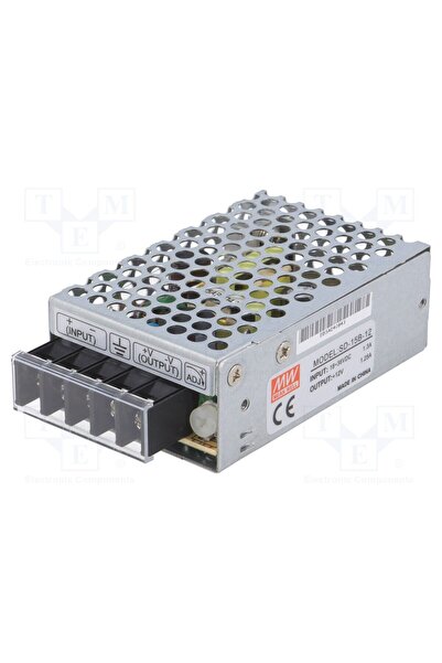 OEM Convertor DC/DC MEAN WELL SD-15B-12, 15W, Intrare 18÷36VDC, Ieșire 12VDC,...