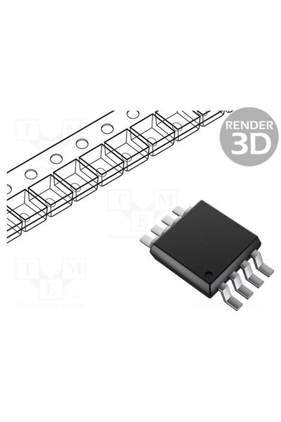 OEM Amplificator audio IC TEXAS INSTRUMENTS TPA2005D1DGN, Putere 1,4W, 2,5÷5,...