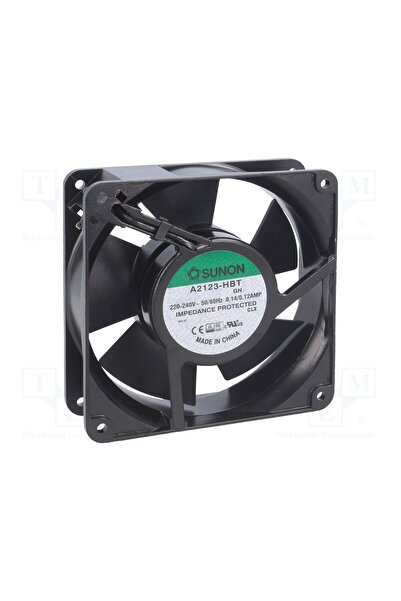 OEM Ventilator AC SUNON A2123HBT, axial, 230VAC, 120x120x38mm, 165m3/h(±10%),...