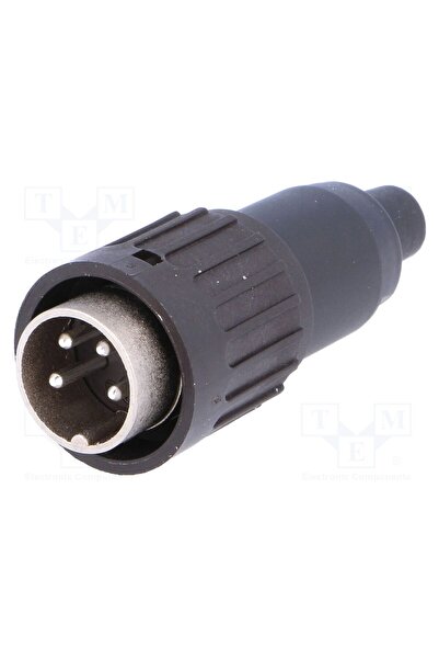 OEM Conector DIN AMPHENOL C091-3324-501, mufă, tată, C091B, PIN 4, drept, pe ...