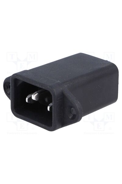 OEM Conector alimentare AC FILTERCON FW414-1, soclu, tată, 1A, 250VAC, C14 (E...