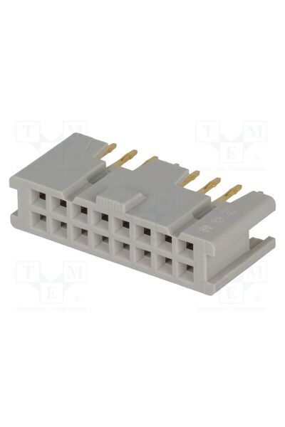OEM Conector IDC 3M 8516-4500PL, soclu, mamă, PIN 16, drept, 3A, THT, 2,54mm,...