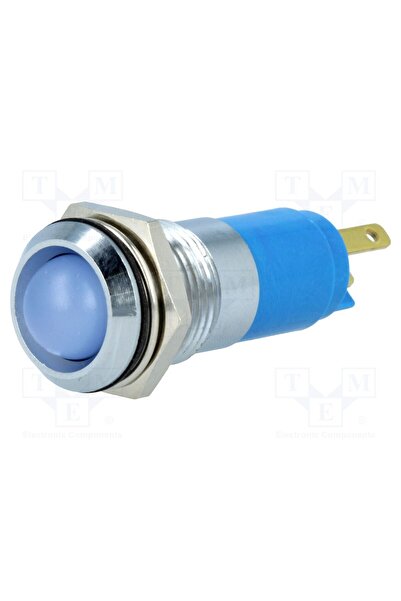 OEM Lampă de control LED SIGNAL-CONSTRUCT SWBU14424, concav, albastră, 24÷28V...