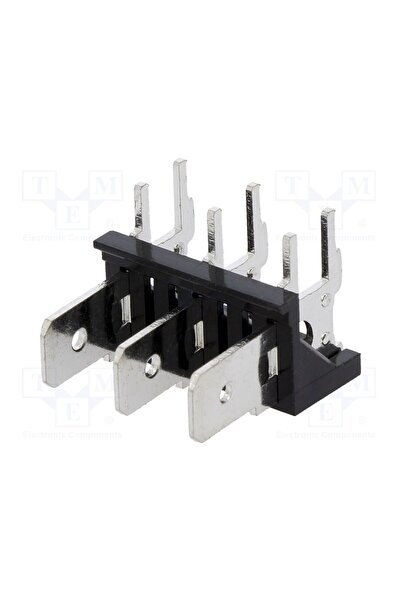 OEM Terminal conector spadă XINYA ST-LK-3, 6,3mm, THT, 250V, în unghi 90°, pi...