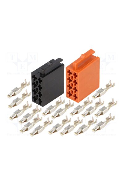 OEM Set Carcasă pentru conector 4CARMEDIA 361432, mufă, ISO, PIN 16, kit