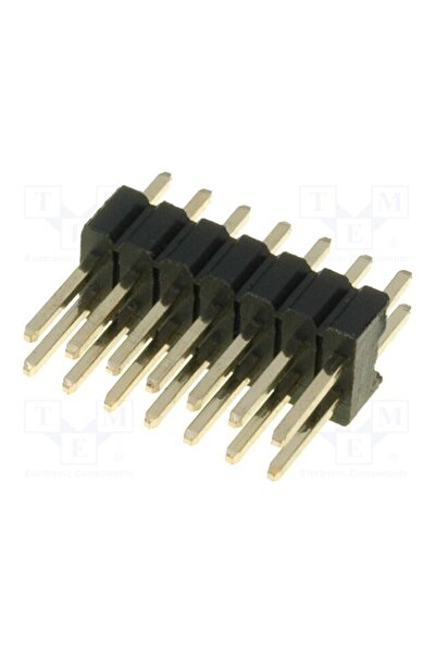 OEM Conector şiruri pini CONNFLY ZL320-2X7P, şir pini, tată, PIN 14, THT, dre...