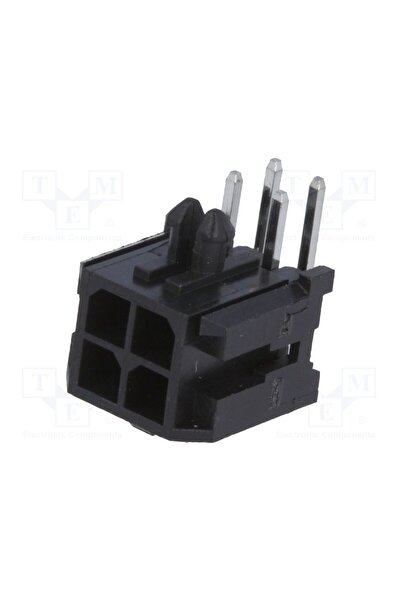OEM Conector cablu-placă NINIGI MFGK-04, soclu, tată, PIN 4, în unghi 90°, TH...