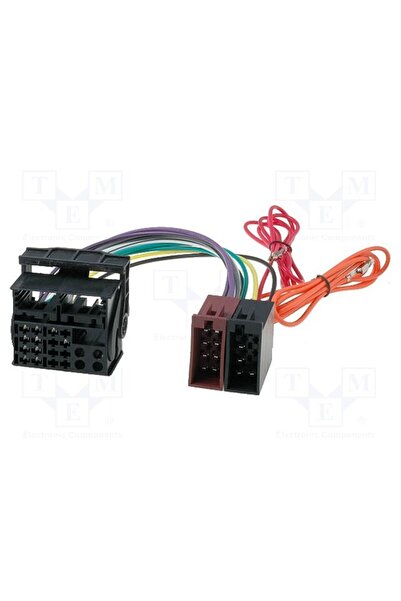 OEM Conector 4CARMEDIA ZRS-158, ISO,Quadlock, Audi,Seat,VW,Škoda, PIN 16