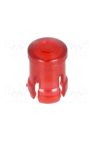 OEM Lentilă LED KEYSTONE KEYS8656, rotund, roşie, joasă, 3mm, Pachet 2 buc