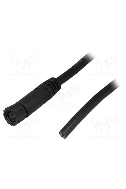 OEM Conector M8 AMPHENOL LTW 8P-03AFFM-SL7A02, 2m, mamă, PIN 3, 3A, 60V, IP67...