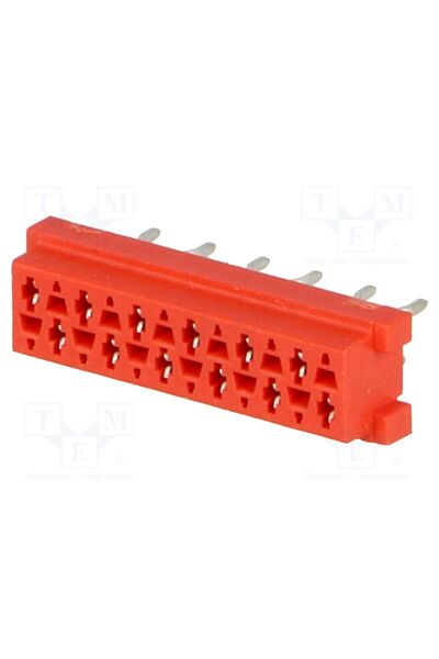OEM Conector Micro-MaTch TE Connectivity AMP-8-215079-2, soclu, mamă, PIN 12,...