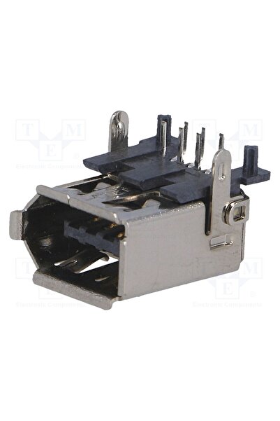OEM Conector IEEE1394 CONNFLY IEEE1394-G, soclu, THT, PIN 6, în unghi 90°