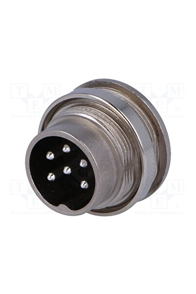 OEM Conector M16 AMPHENOL C091A-T3402-100, soclu, tată, PIN 6, 5A, 300V, C091...