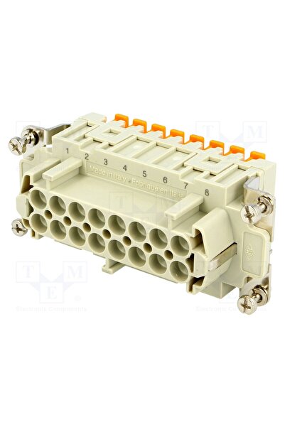 OEM Conector HDC ILME CSHF16, inserturi de contact, mamă, CSH, PIN 16, 16A, 600V