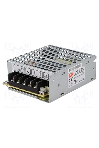 OEM Alimentator pulsatoriu MEAN WELL RS-35-24, pt.încastrare,modulară, 35W, 2...