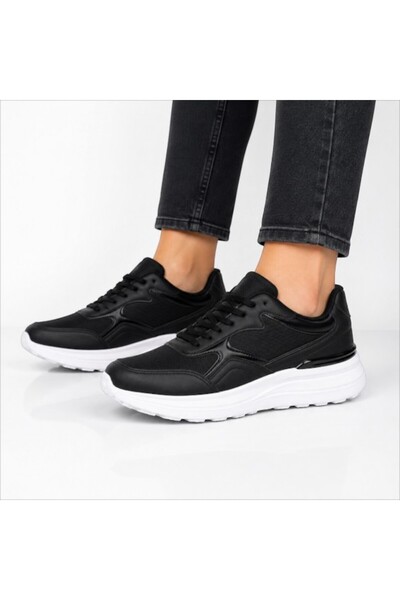 Black Flex Unisex Daily Shoes Black 36-40