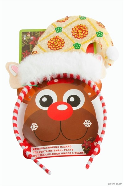 ZERO LAND Spt-Gld Santa Claus Hat Christmas (44706) Crown Yellow