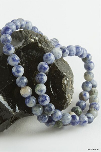 ZERO LAND Spt-Gld 6 mm Sodalite (40033) Stone Blue