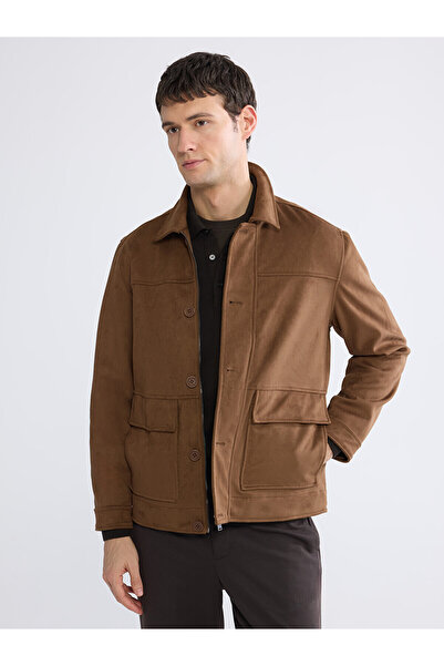 LC Waikiki Vizyon New Season Shirt Collar Men's Jacket