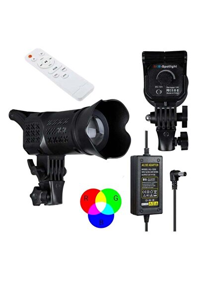 Generic Brand FSD-168 RGB Spotlight And Remote Beam Spot Light Multicolour