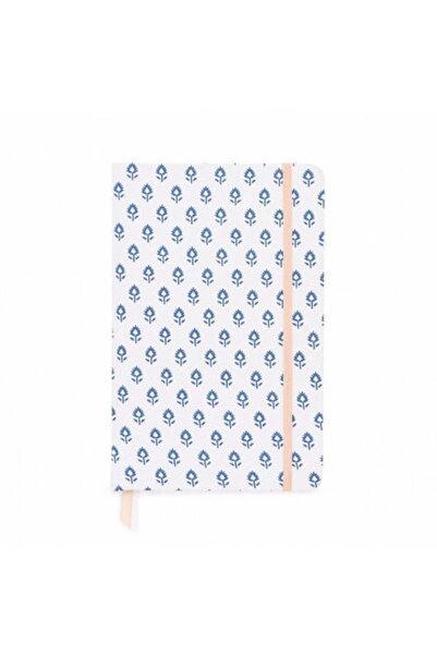 DANN Classic Notebook - White and Blue