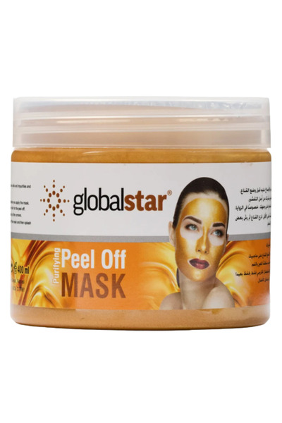 Globalstar قناع ذهبي للوجه قابل للتقشير 400 مل