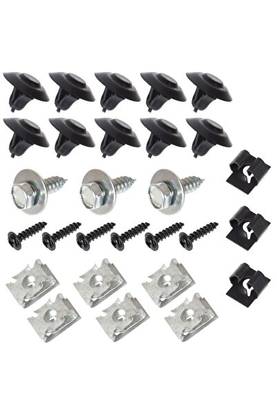 M MODECAR Skoda Fabia I 99-08 set de cleme pentru fixarea capacului motorului...