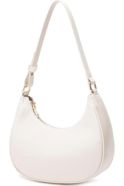 GENERAL Baborych Women's Hobo Bag in White Color with Dimensions L23.88 cm X ...