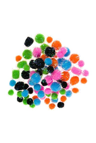 Arts & Crafts Materiale de artizanat pentru creații handmade, 80 bucăți, 2cm ...