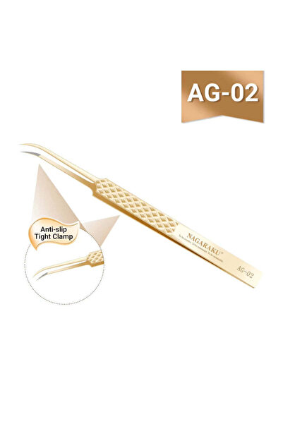 NAGARAKU Pensetă profesională de aur AG-02