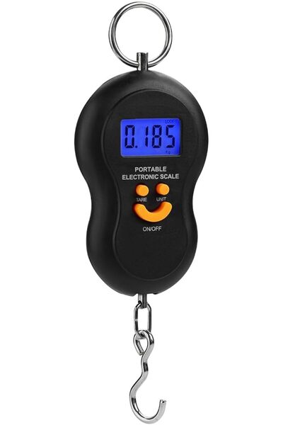 GENERAL Portable 200kg Heavy-Duty Electronic Scale with Lcd Display and Backl...