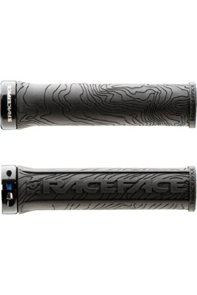 RACELINE Manșoane Race Face Grip Half Nelson cu blocare, material din cauciuc...