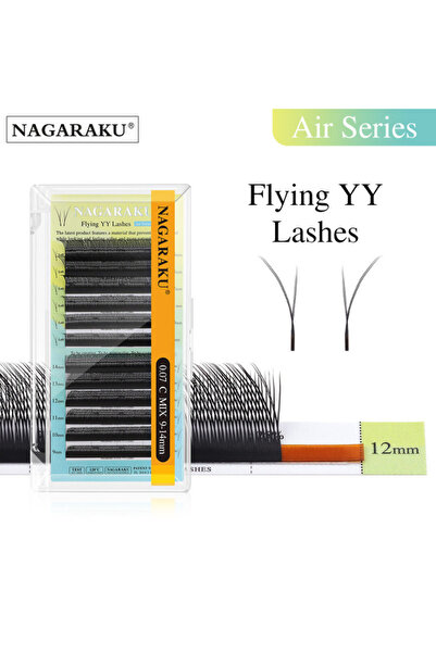 NAGARAKU Σειρά Air Επεκτάσεις Βλεφαρίδων Flying YY D-007-Mix