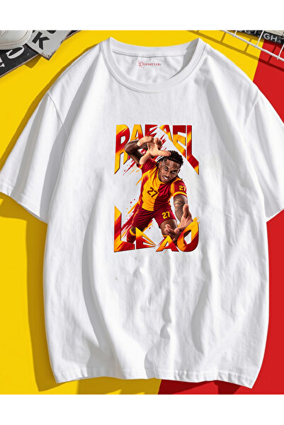 dompulerimoda Rafael Leao 27 Printed Oversize Unisex T-Shirt