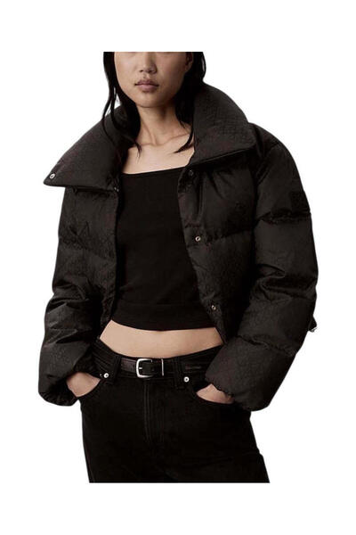 Calvin Klein Γυναικείο Μπουφάν Μαύρο LV047H521G-UB1