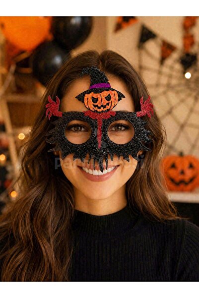 Parti Adresi Balkabağı Figürlü Halloween Parti Gözlük – Cadılar Bayramı Kostü...