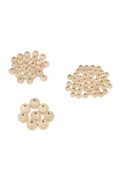OEM Materiale de artizanat pentru creații handmade, 80 bucăți, 1.5cm – lemn, ...