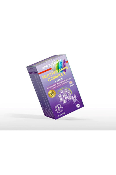APB ASİA PHARM BALANCE APB BALANCE MULTİVİTAMİN COMPLEX- 60 KAPSÜL