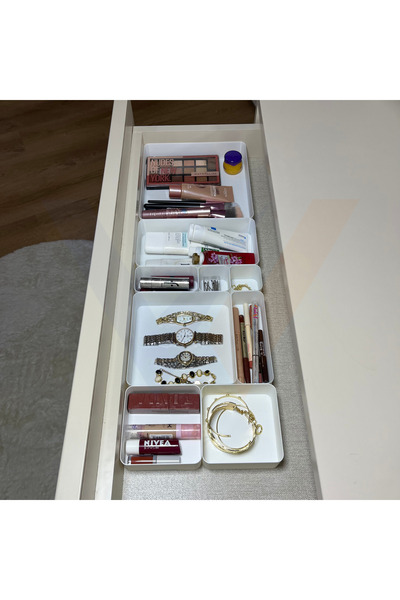 MetoTechs 10x20cm Organizer Kutu – Çekmece, Dolap, Masa ve Tezgah Düzenleyici