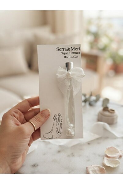 Genel Markalar ynctrend 10Adet Kartlı İncili Sprey Kolonya-Söz-Nişan-Nikah He...