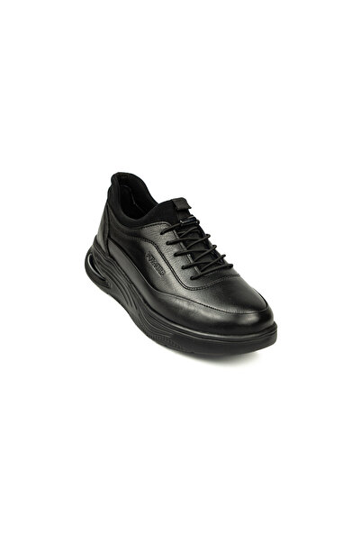 Voyager Z995 Black Leather Casual Women's Shoes