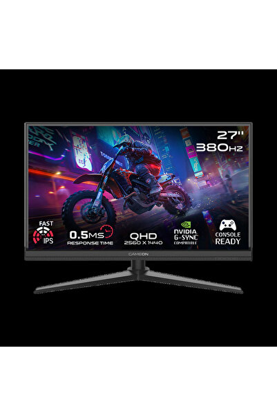 GAMEON شاشة ألعاب GOMP 27 QHD 380 IPS من سلسلة Midnight Pro مقاس 27 بوصة، بدق...